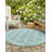 Outdoor Preen Area Rug Blue Green Color-1206020068