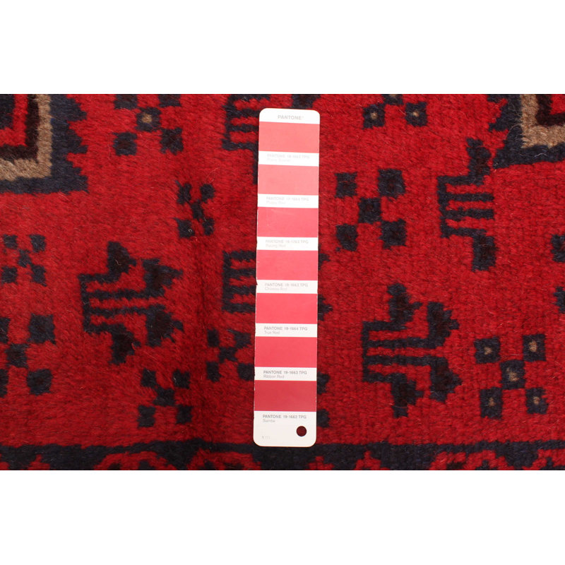 Rizbaft Red Rug 3'5" x 6'5"