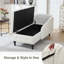 Chaise longue de rangement en velours Eastham-1395031066-1395053787