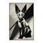 Tapis à motif géométrique élégant et moelleux en renard gris doux et doux Fennec-729631291