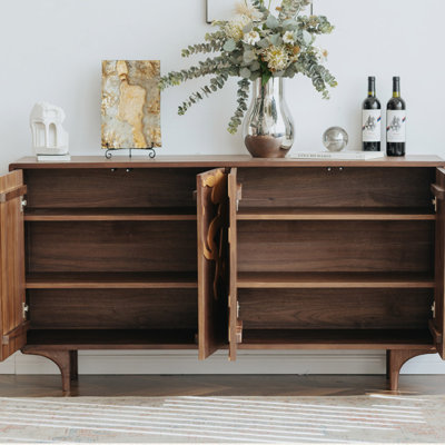 Buffet américain de style minimaliste rétro