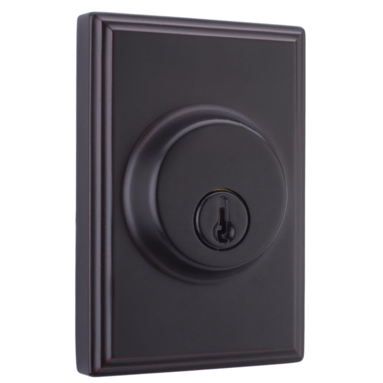 Woodward Single Cylinder Deadbolt with Rosette