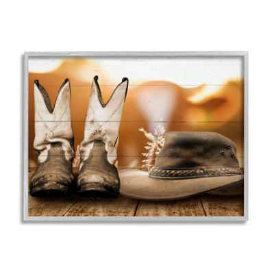 " Rustic Cowboy Boots " by Marcus Prime
