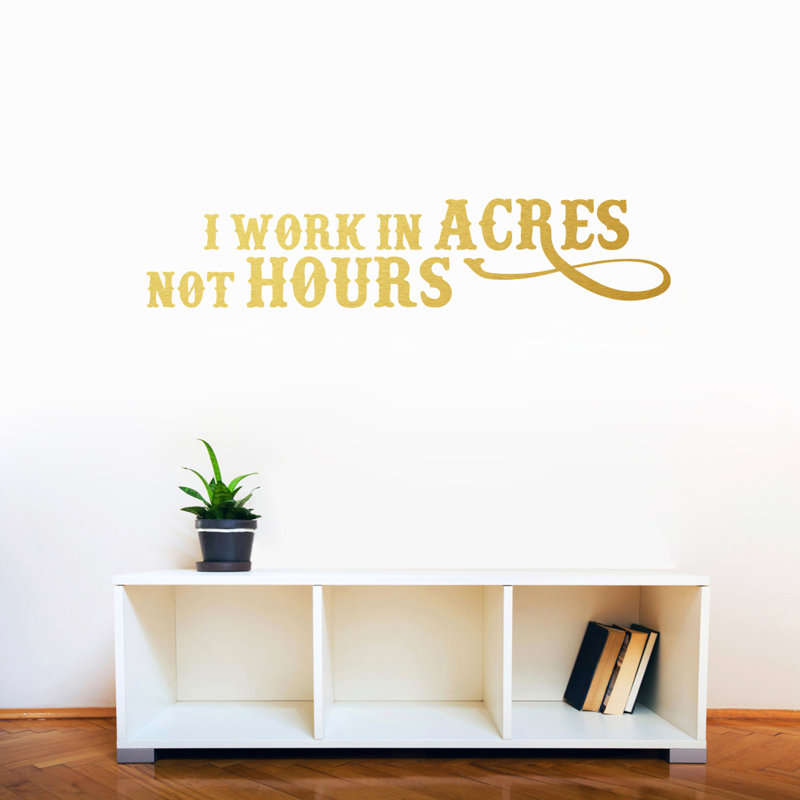 Non-Wall Damaging Wall Decal, Gold