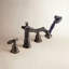 Garniture de robinet de baignoire romaine avec douchette Victorian-11186805