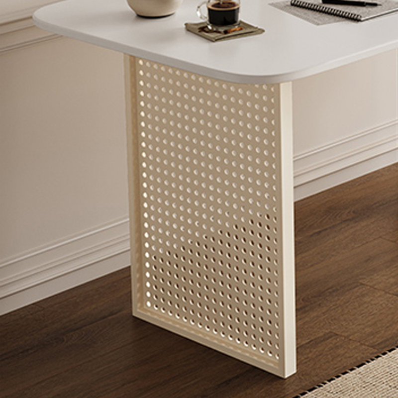 Bureau d'écriture avec plateau en métal Rock Rock, H 29,52 po x l 47,24 po x P 23,62 po