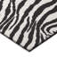 Tapis noir tissé à la machine Reme-783458933