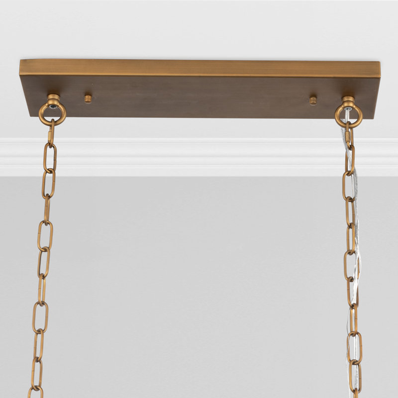 Tressia 8 - Light Metal Chandelier