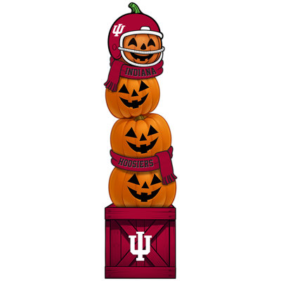 Indiana Pumpkin Stacked Leaner With Helmet