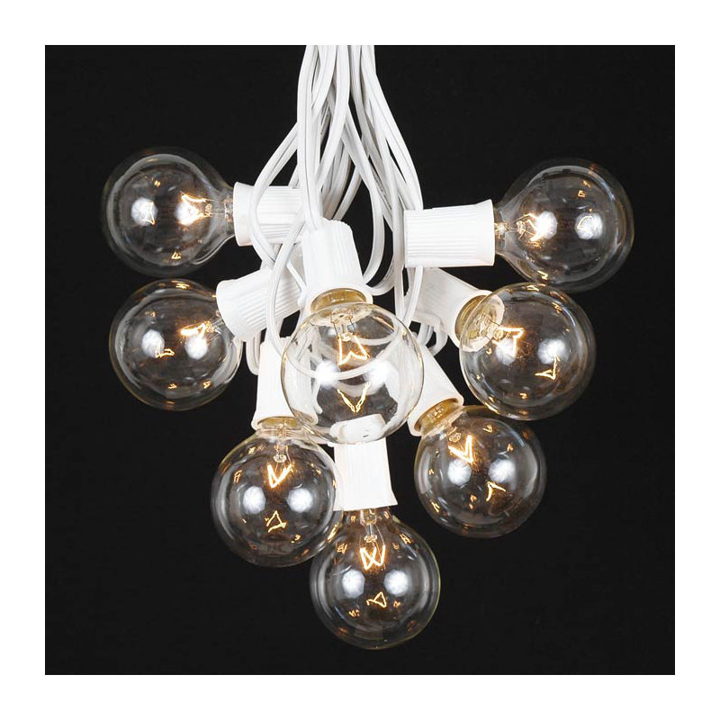 Guirlande de lumières Mingus, 25 pieds, blanc