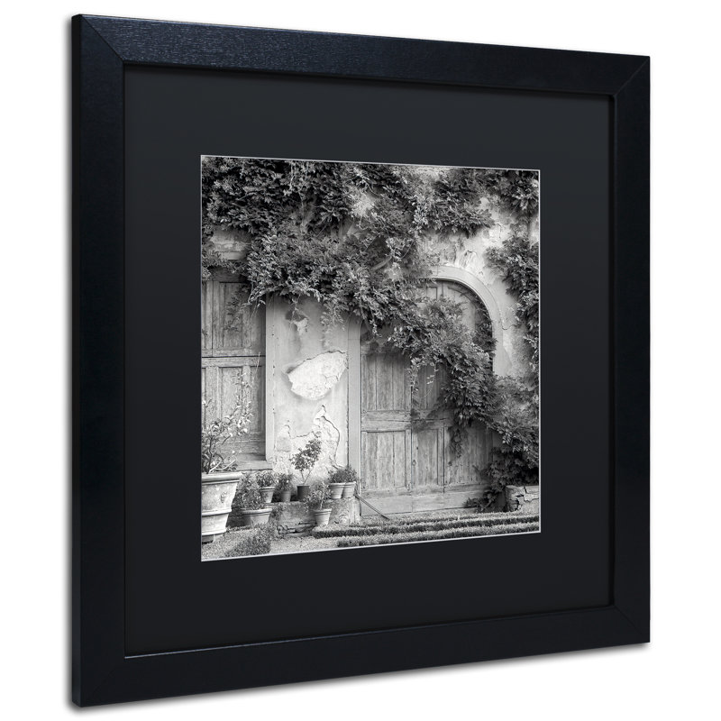 Alan Blaustein, «Tuscany VI», reproduction de photo encadrée, H 16 po x l 16 po x P 0,5 po, Noir