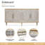 St. Charles Sideboard & Mirror - Dove Gray