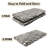 Go-Poufs Knock-Down Rectangular Faux Fur Storage Ottoman |30"x15"x15"-119360876