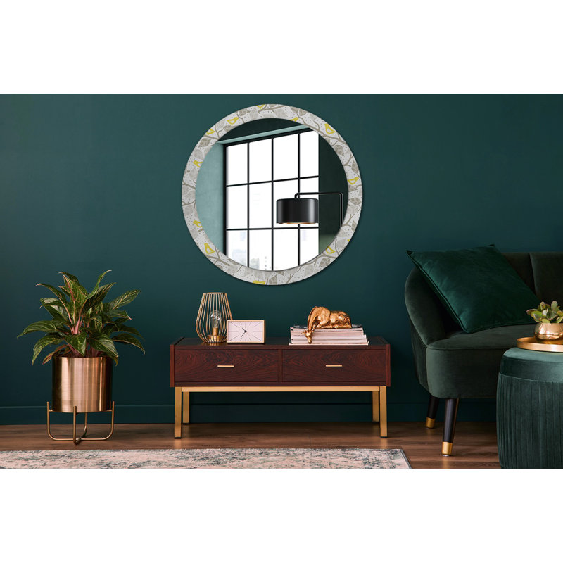 Huldar Glass Flat Wall Mirror