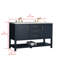 Ensemble de meuble-lavabo double 54 po Vicini-1837354120