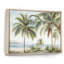 Palmiers sur la plage V - palmiers et palmiers, art mural-97092440-97092436