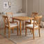 Ensemble de table de salle à manger 5 pièces avec chaises rembourrées-982293703