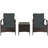Auromita 2 - Person Patio Conversation Set with Cushions-1528375652