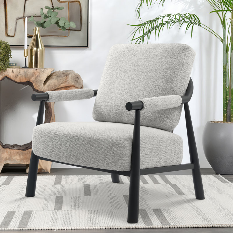 Fauteuil Boucle, Blanc