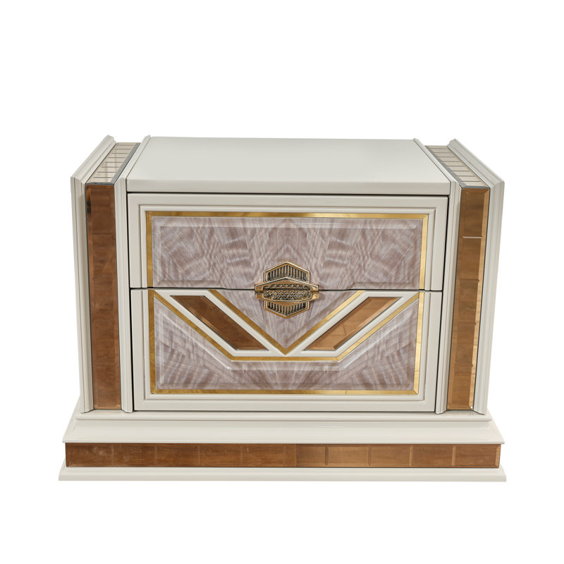 Sharada 2 Drawer Nightstand