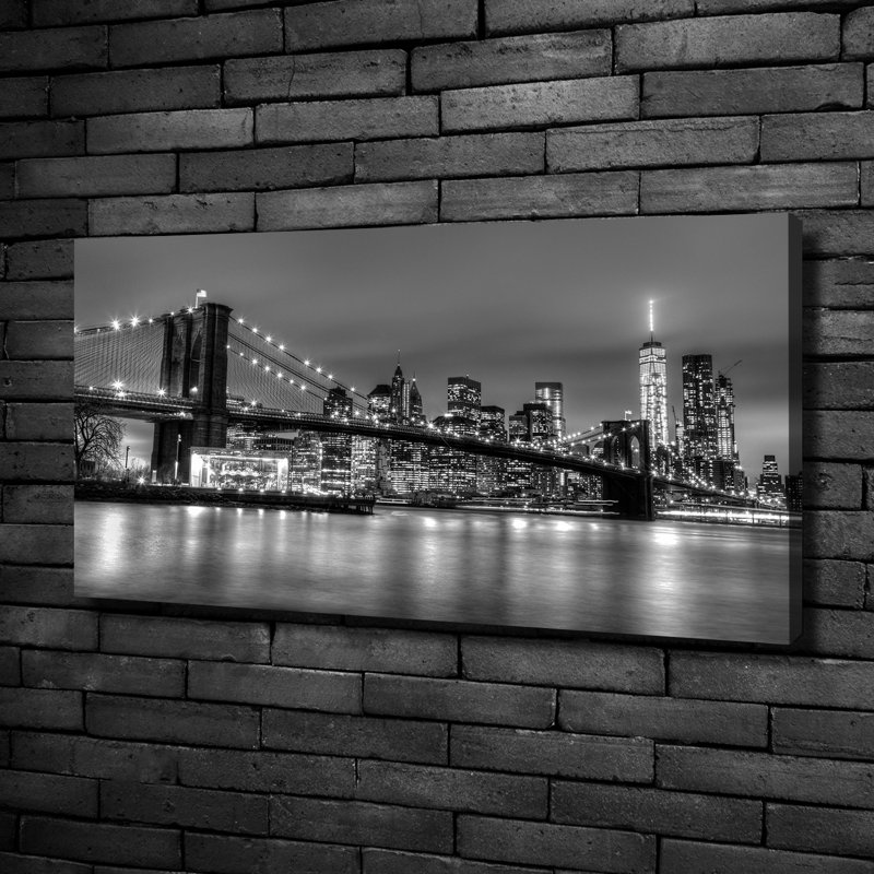 Brooklyn Bridge - Wrapped Canvas Print
