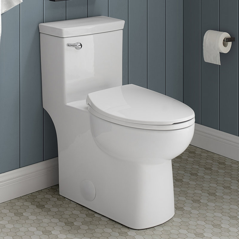 Classe One-Piece Toilet, Left, Glossy White