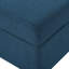 Rangement polyvalent bleu marine: avec roulettes et beaucoup d'espace Rangement élégant: style