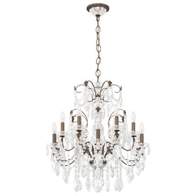 Century 12 - Light Glass Chandelier
