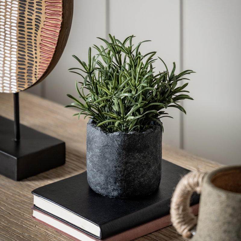 Potted Faux Fern Plant - 35cm