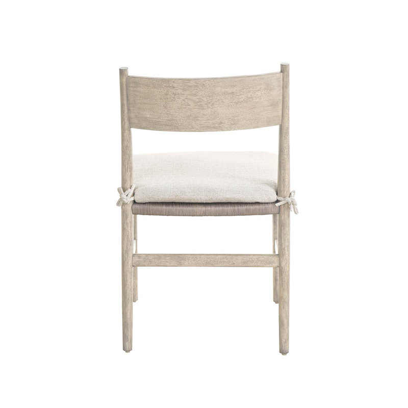 Dwell Solid Wood Dining Chair, Ivory
