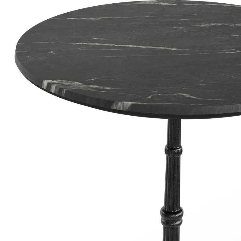 Plateau de table commercial sans soudure toutes saisons avec base bistro, H 29,75 po x L 23,5 po x l 23,5 po