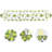 Embroidered Shamrock Table Runner For St. Patrick’S Day Decor