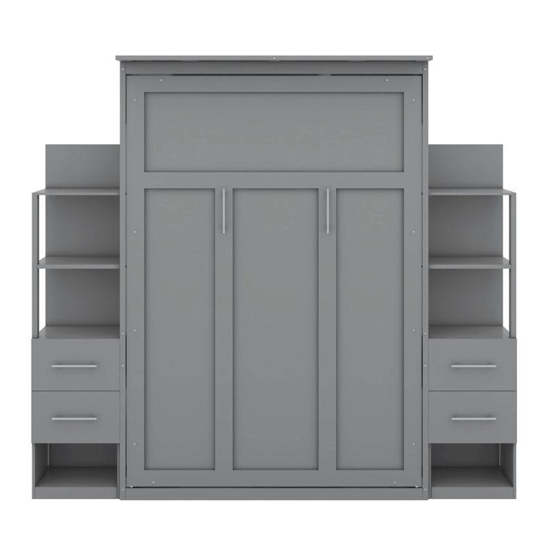 Stephaie Murphy Storage Bed, Full/Double, Gray