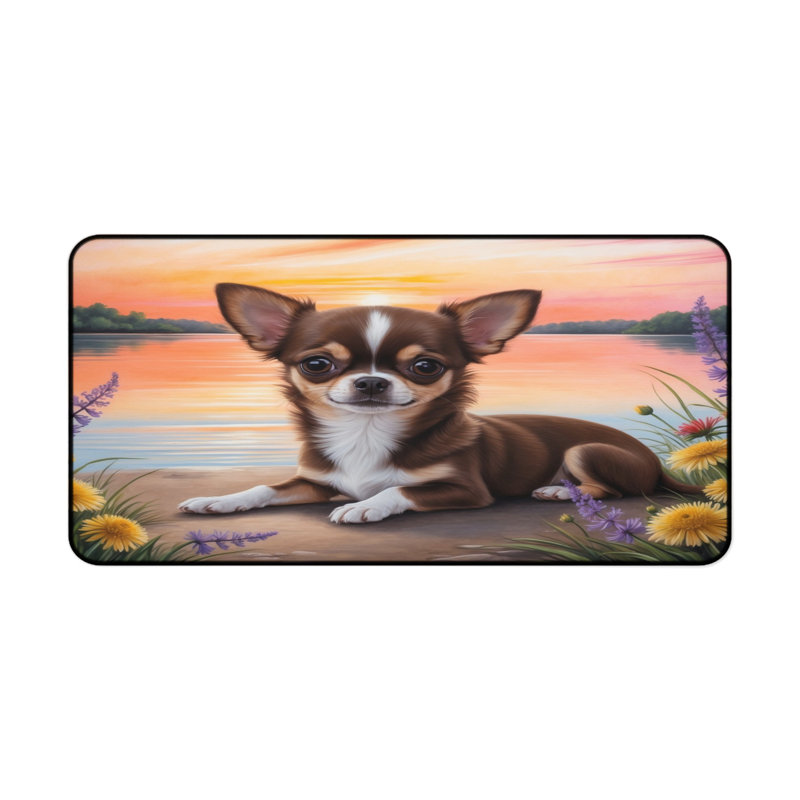 Polyester Desk Pad, 31.5x15.5