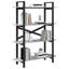 100 cm W Steel Etagere Bookcase-530705008-530705010