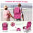 2 Pcs Folding Beach Chair Adult Lightweight Aluminum Camping Chair Withstorage Bag-1949134891