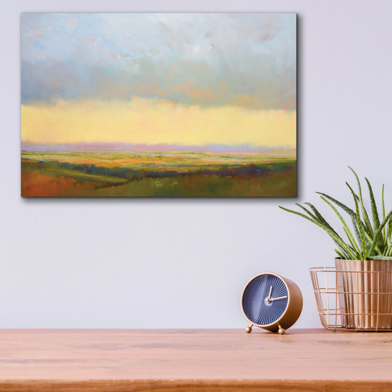«Distant View» par William McCarthy, H 12 po x l 16 po x P 0,13 po