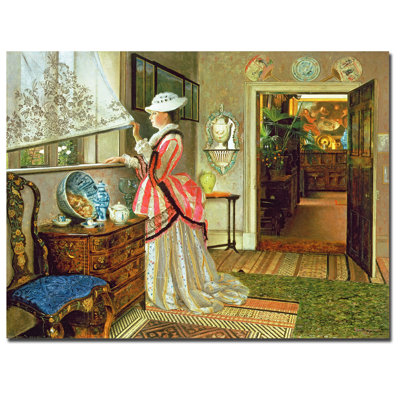 "summer" par john atkinson grimshaw, reproduction d’art sur toile