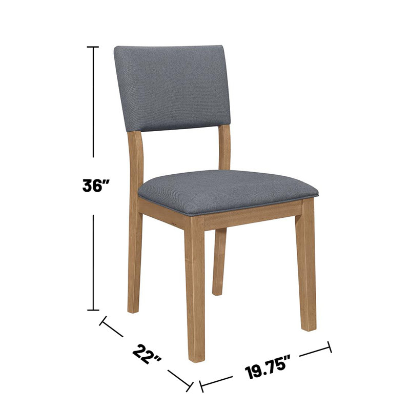19.25'' H Fabric Upholstered Side Chair
