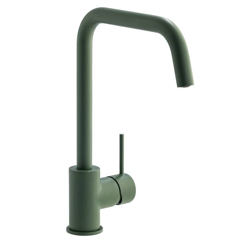 Abode Designs Vigour Kitchen Faucet, Forest Green