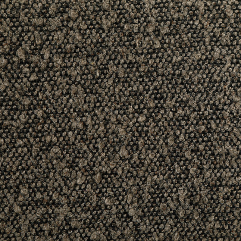Fauteuil d'appoint rembourré Boucle, Chocolat