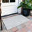  Machine Washable Indoor/Outdoor Chantille ACN990 Green Area Rug-113731849