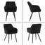 45.5cm H Velvet Upholstered Metal Armchair-2132211295