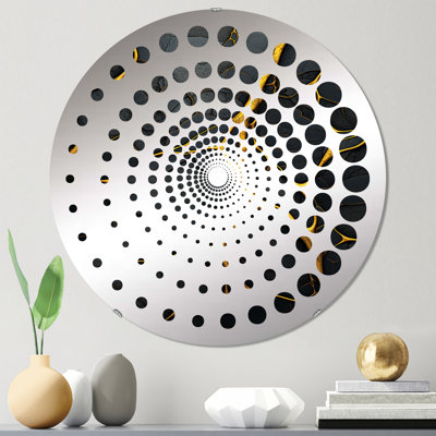 Miroir mural rond