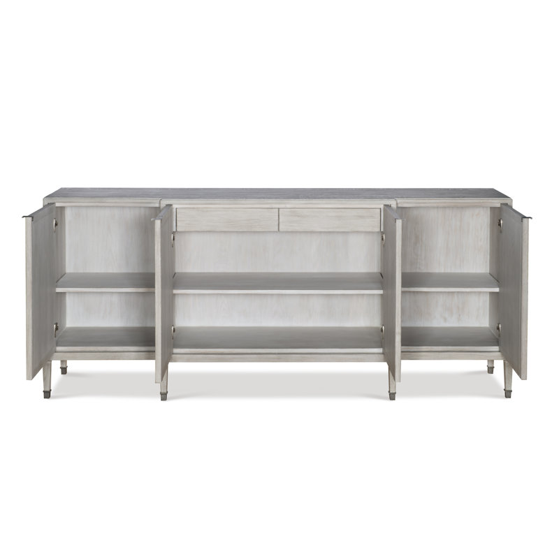 Camden 84'' W Sideboard, White Rustic
