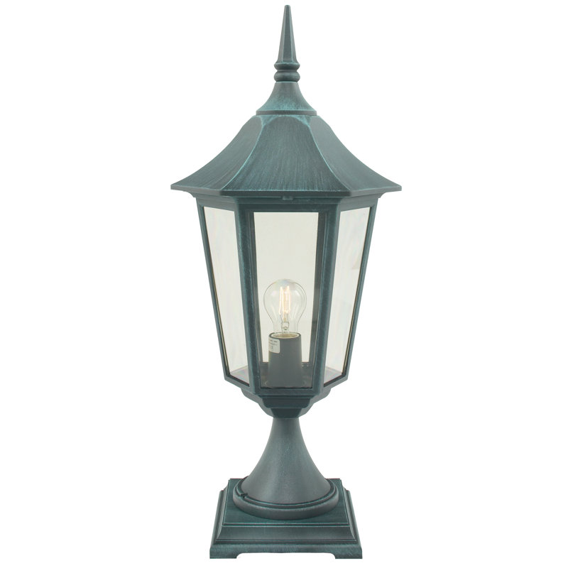 Valencia Transparent Pier Mount Light, Black, 73cm H x 32cm W x 32cm D