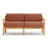 Haven 62.5'' Wide Teak with Sunbrella® Cushions-72605210