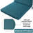 Outdoor/Indoor Adirondack Chair Cushions, High Back Patio Furniture Replacement Cushion-117255575