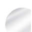 Miroir mural Lyven - Cadre rond en chrome avec style classique moderne