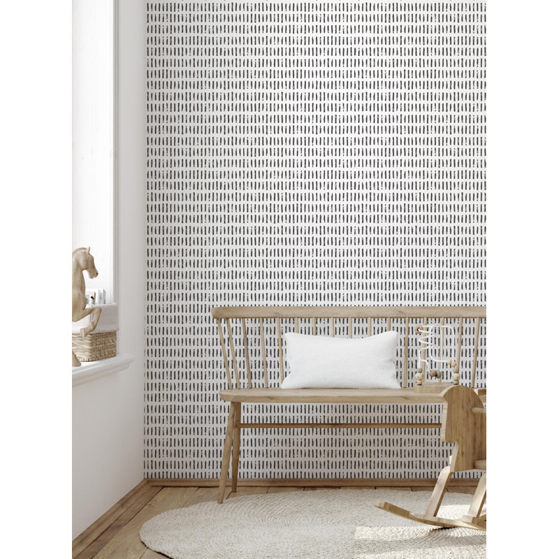 Rouleau de papier peint adhésif L 18 pi x l 24 po, Noir